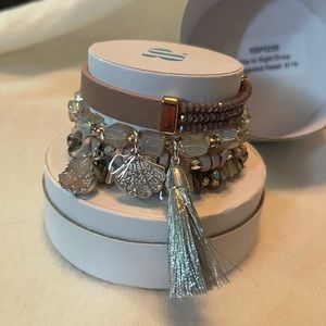 “Day to Night Druzy” bracelet